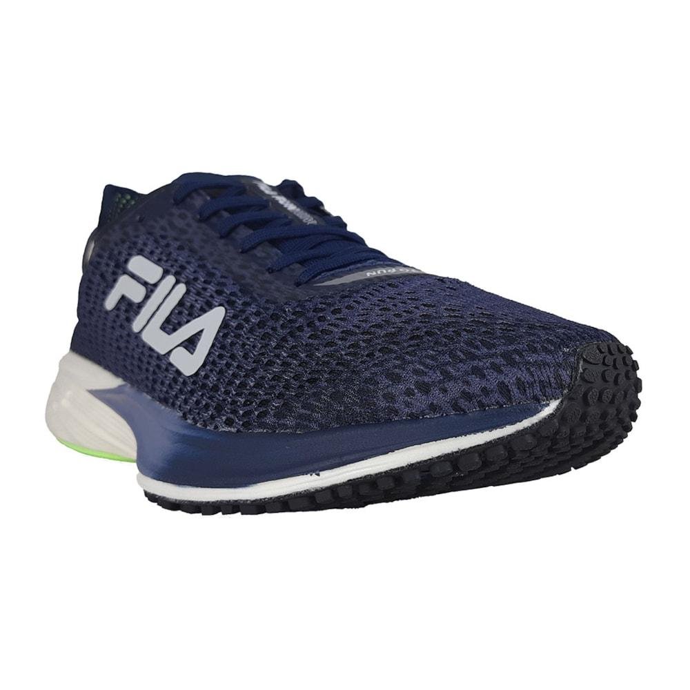 Tênis Fila KR6 Running Masculino Azul/Verde 5