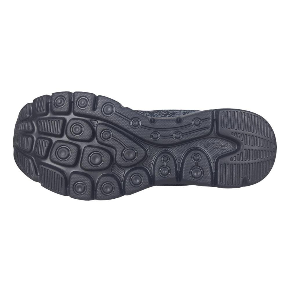 Tênis Fila Outfield Infantil Preto/Cinza 3