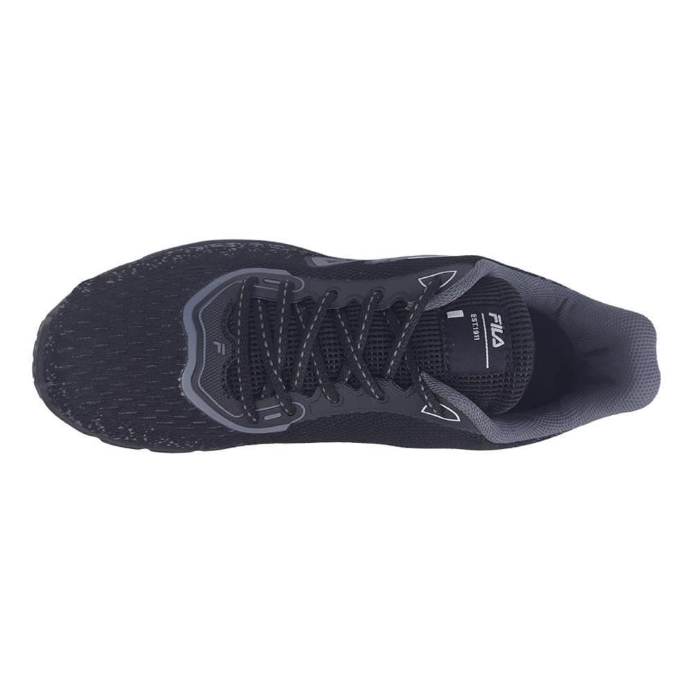 Tênis Fila Outfield Infantil Preto/Cinza 4