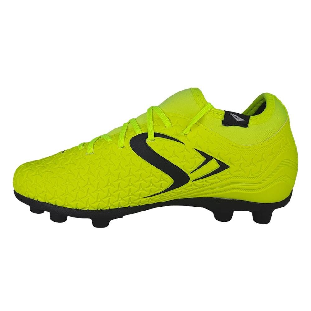 Chuteira de Campo Penalty S11 Locker Kids Infantil Amarelo/Preto 2
