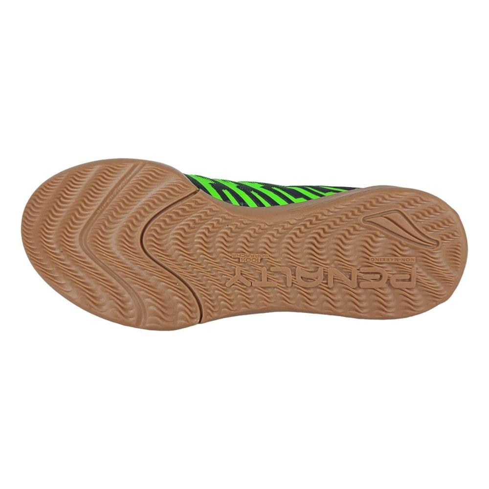 Chuteira Futsal Penalty Bravo Y-3.0 Infantil Verde/Preto 3