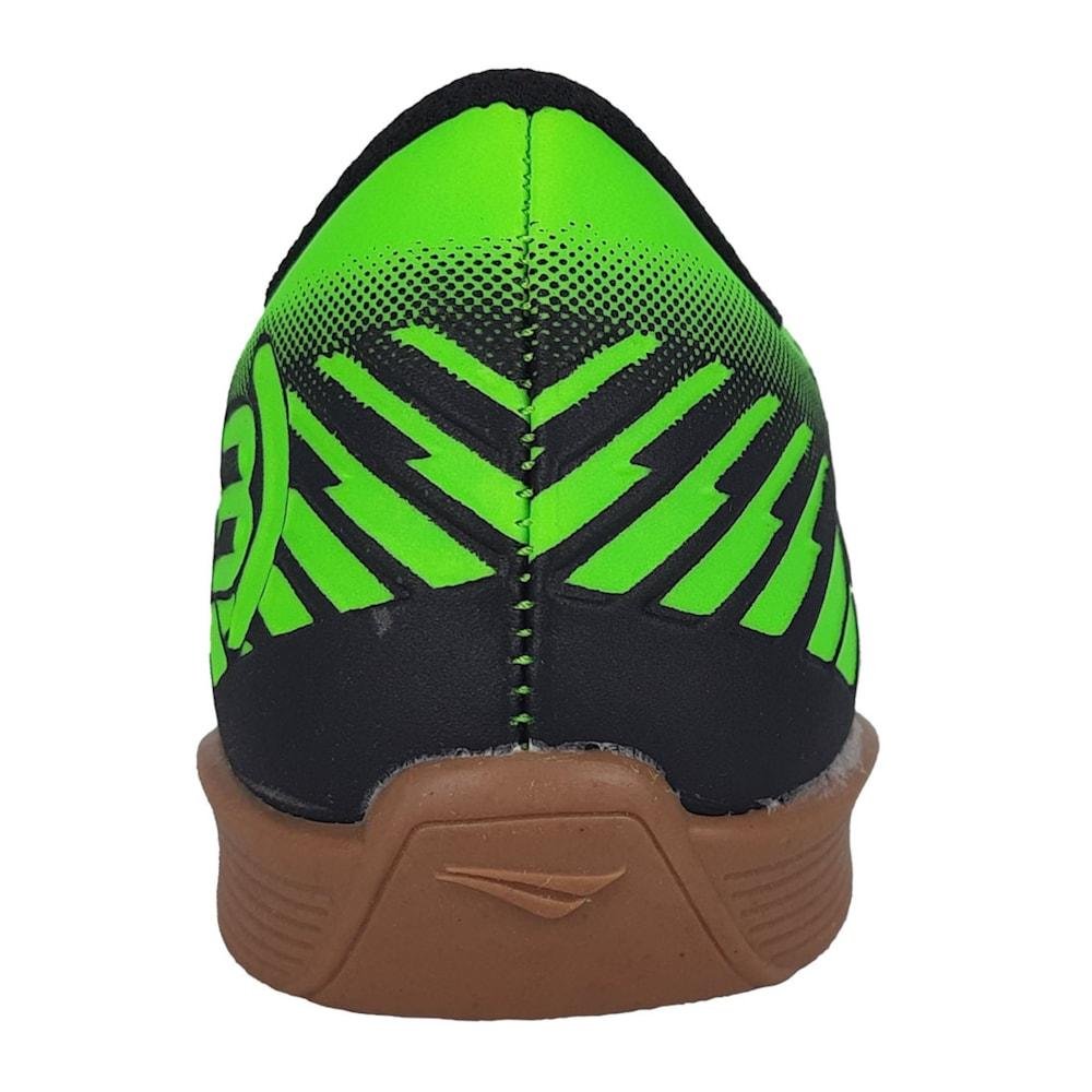 Chuteira Futsal Penalty Bravo Y-3.0 Infantil Verde/Preto 7
