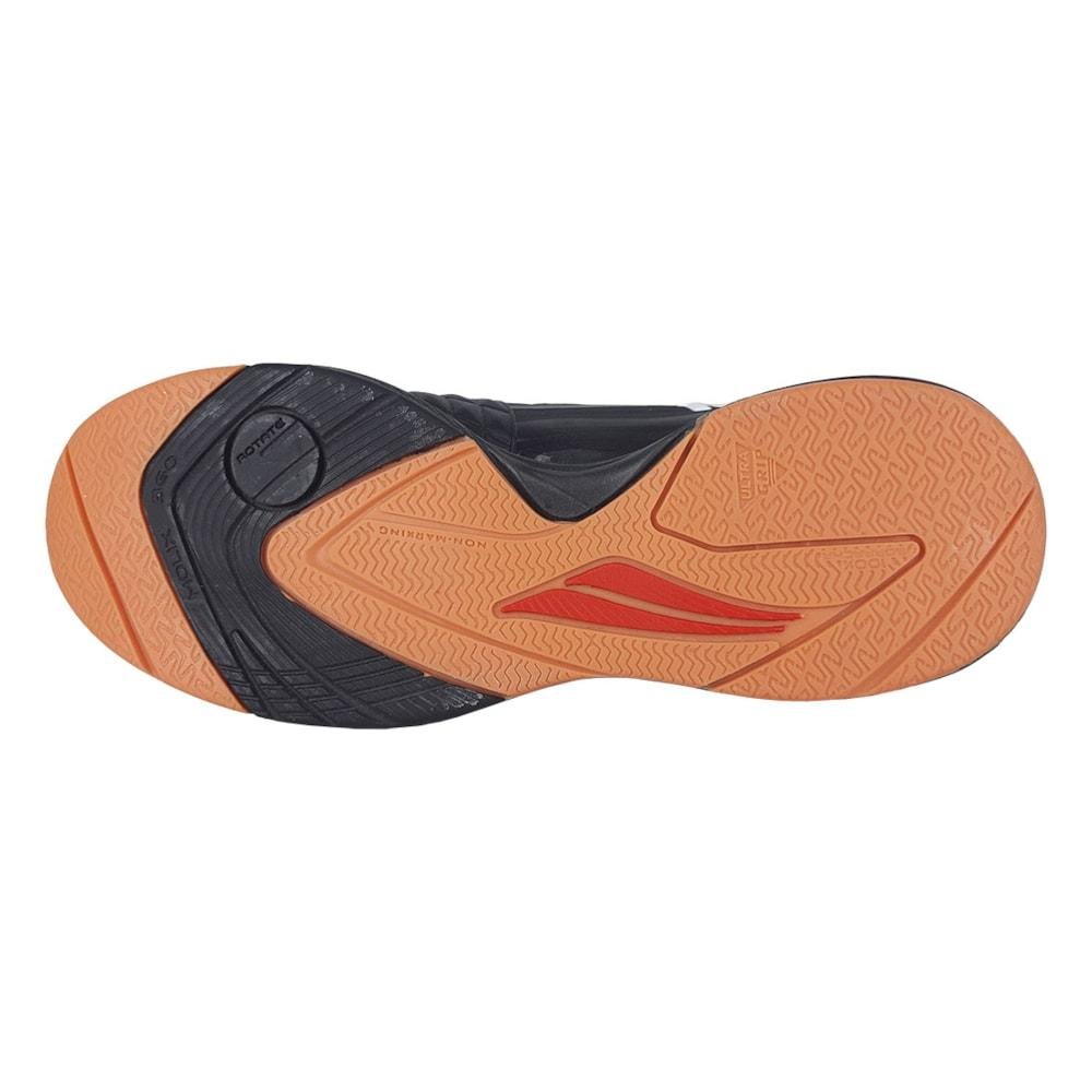 Chuteira Futsal Penalty Max 1000 Locker Ecoknit Unissex Preto/Vermelho 3