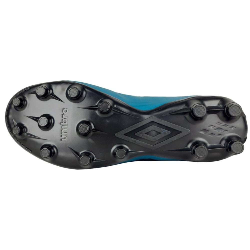 Chuteira de Campo Umbro Glaze Unissex Verde/Preto 3