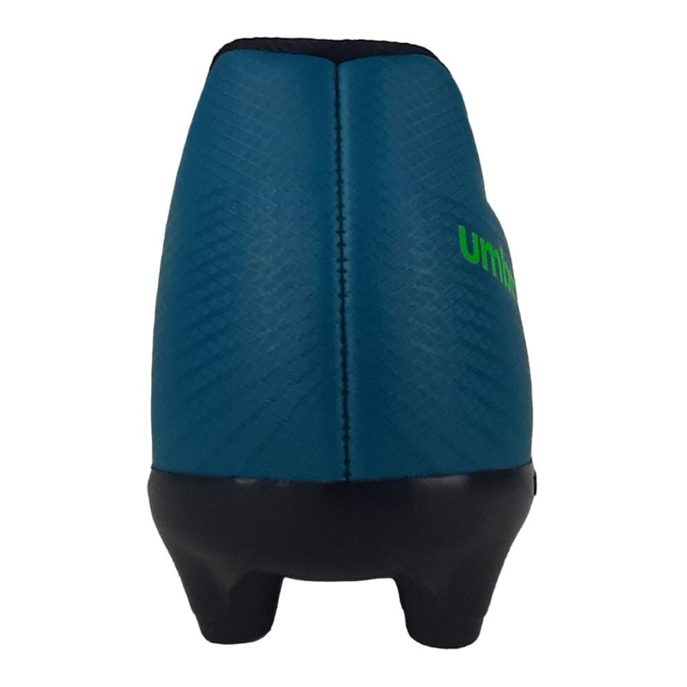 Chuteira de Campo Umbro Glaze Unissex Verde/Preto 6