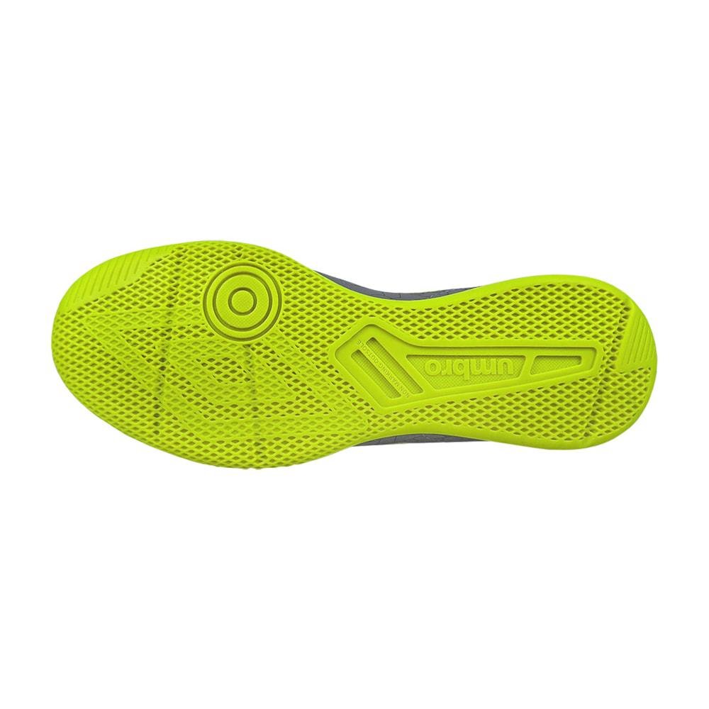 Chuteira Futsal Umbro Class Neo Adulto Cinza/Verde 3