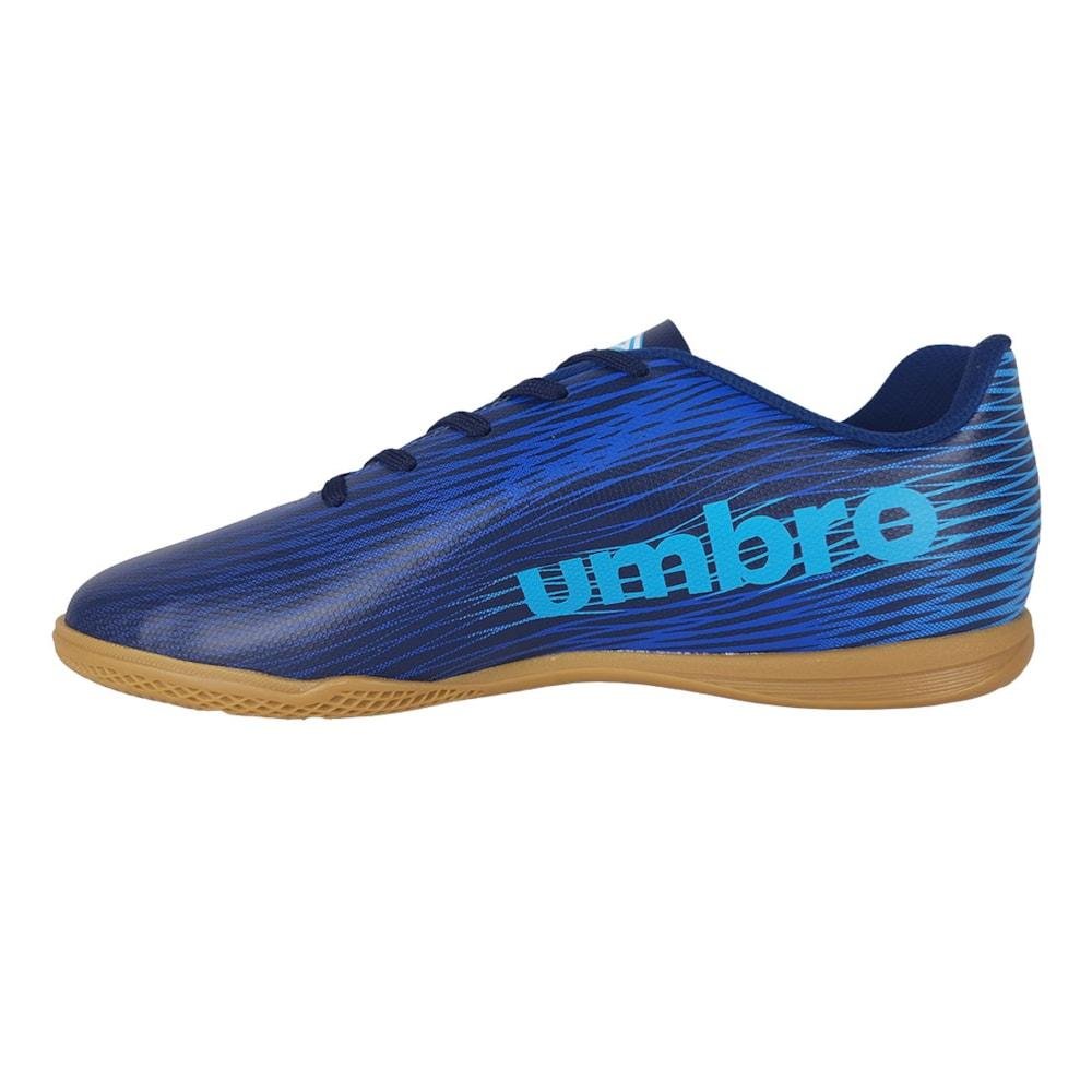 Chuteira Futsal Umbro Frame Adulto Azul 2