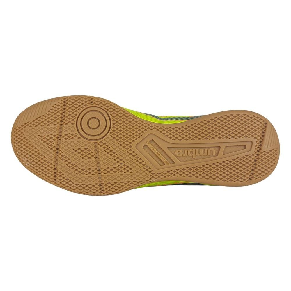 Chuteira Futsal Umbro Play Adulto Verde/Azul 3