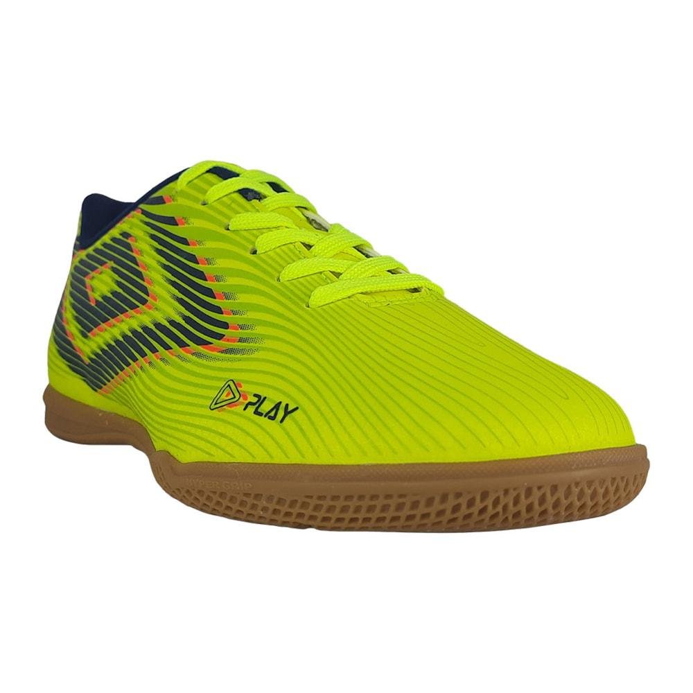 Chuteira Futsal Umbro Play Adulto Verde/Azul 5