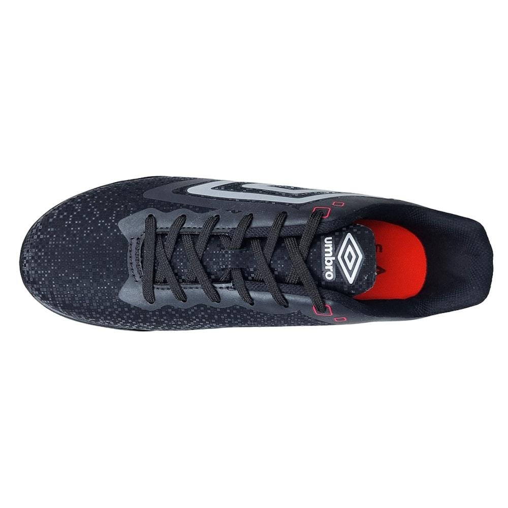 Chuteira Society Umbro Techno II Adulto Preto/Cinza 4