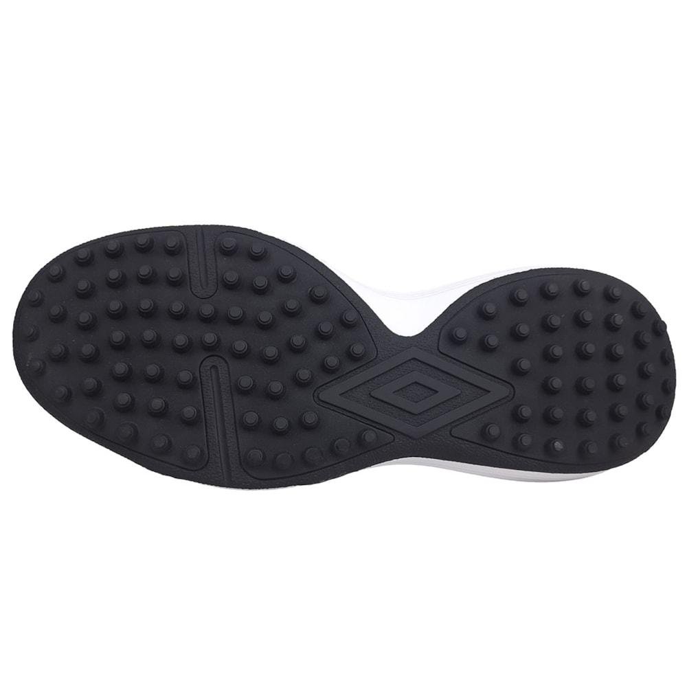 Chuteira Society Umbro Pro 5 JR Infantil Preto/Laranja 3