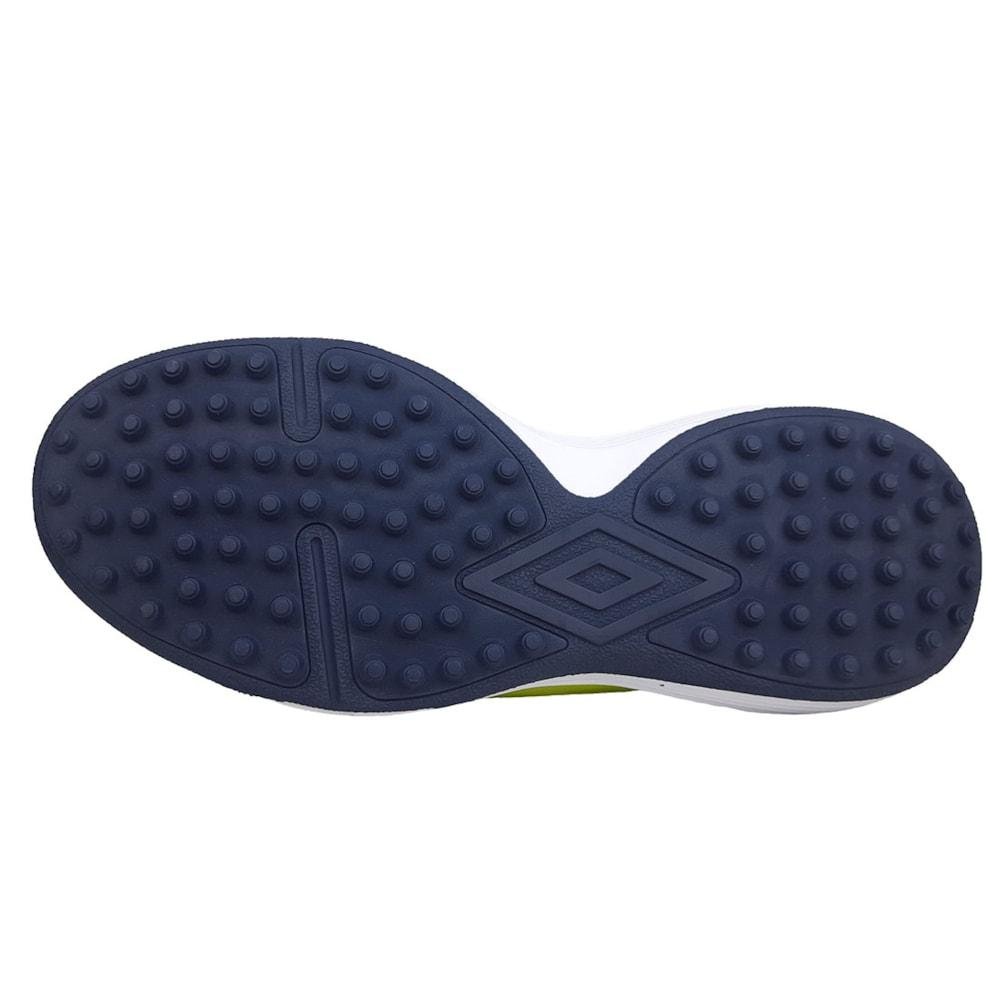 Chuteira Society Umbro Ultimate JR Infantil Verde/Azul 3