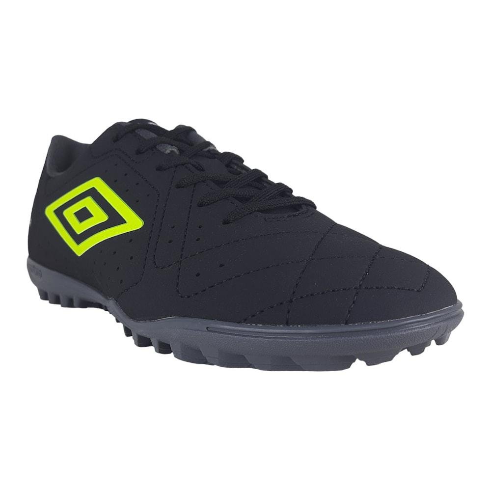 Chuteira Society Umbro Neo Striker Adulto Preto/Verde 5