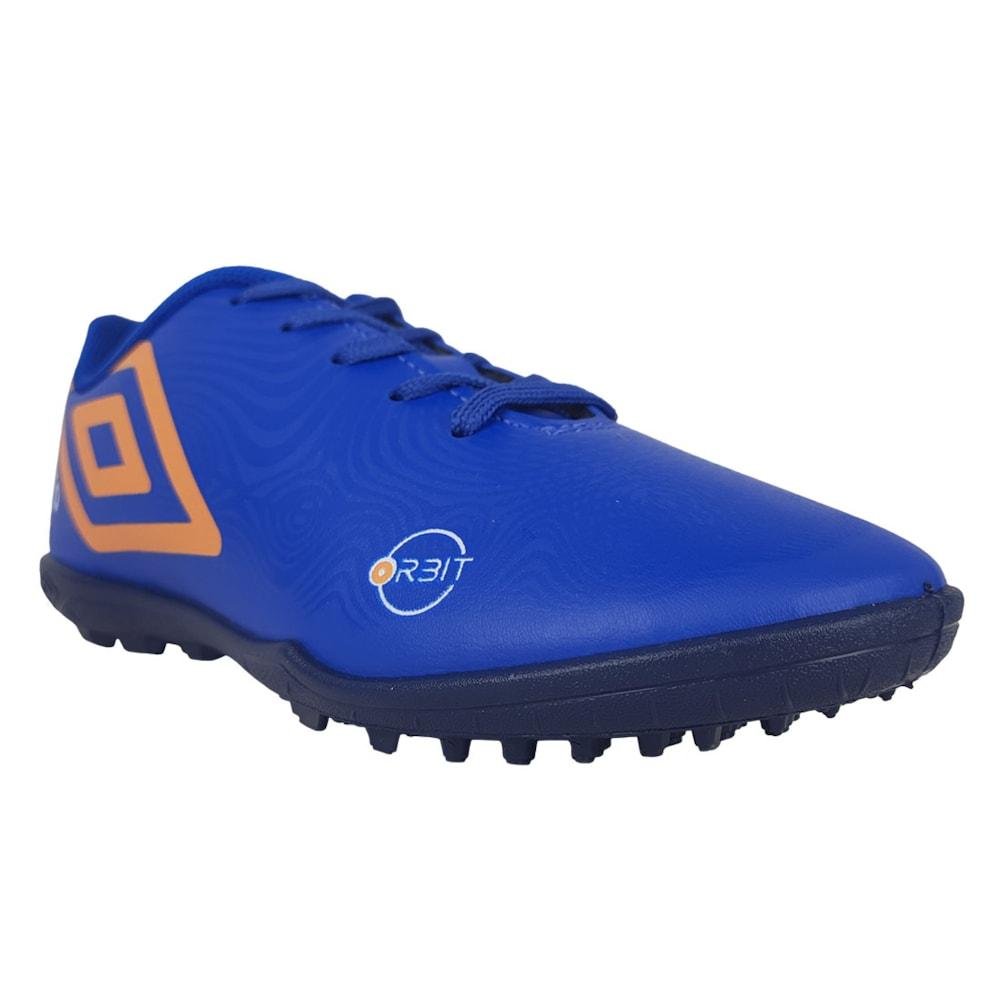 Chuteira Society Umbro Orbit Infantil Azul 5