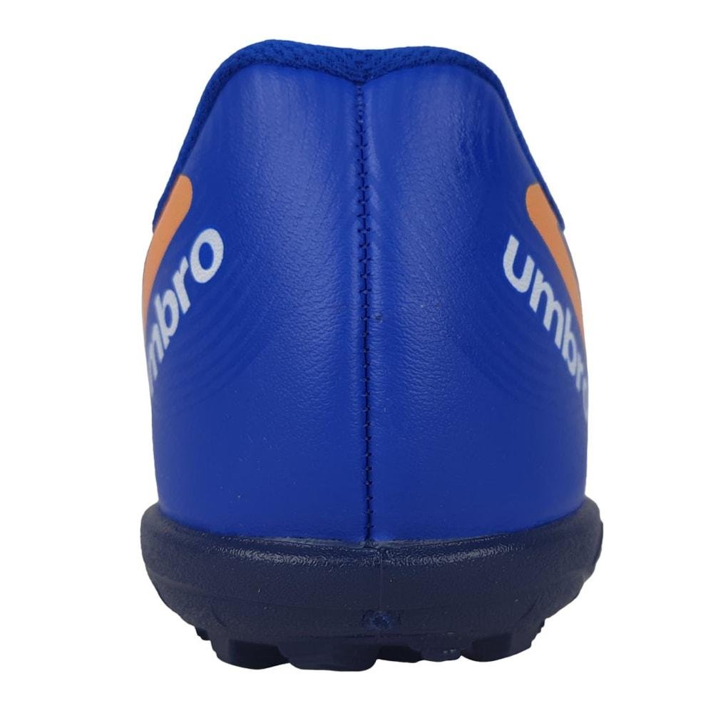 Chuteira Society Umbro Orbit Infantil Azul 6