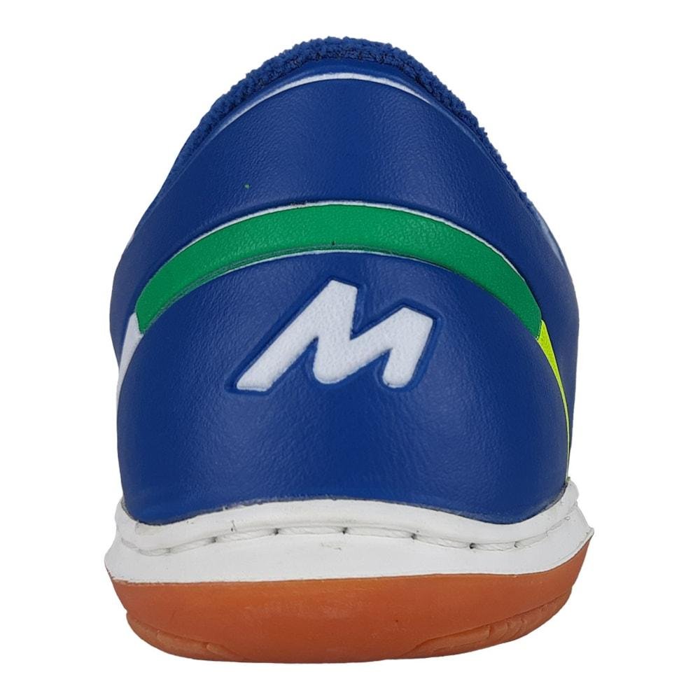 Chuteira Futsal Mathaus Galatic Infantil Azul 5