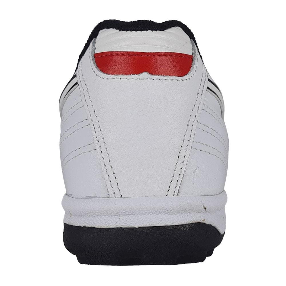 Chuteira Society Mathaus Azurra Com Biqueira Unissex Branco/Preto 5