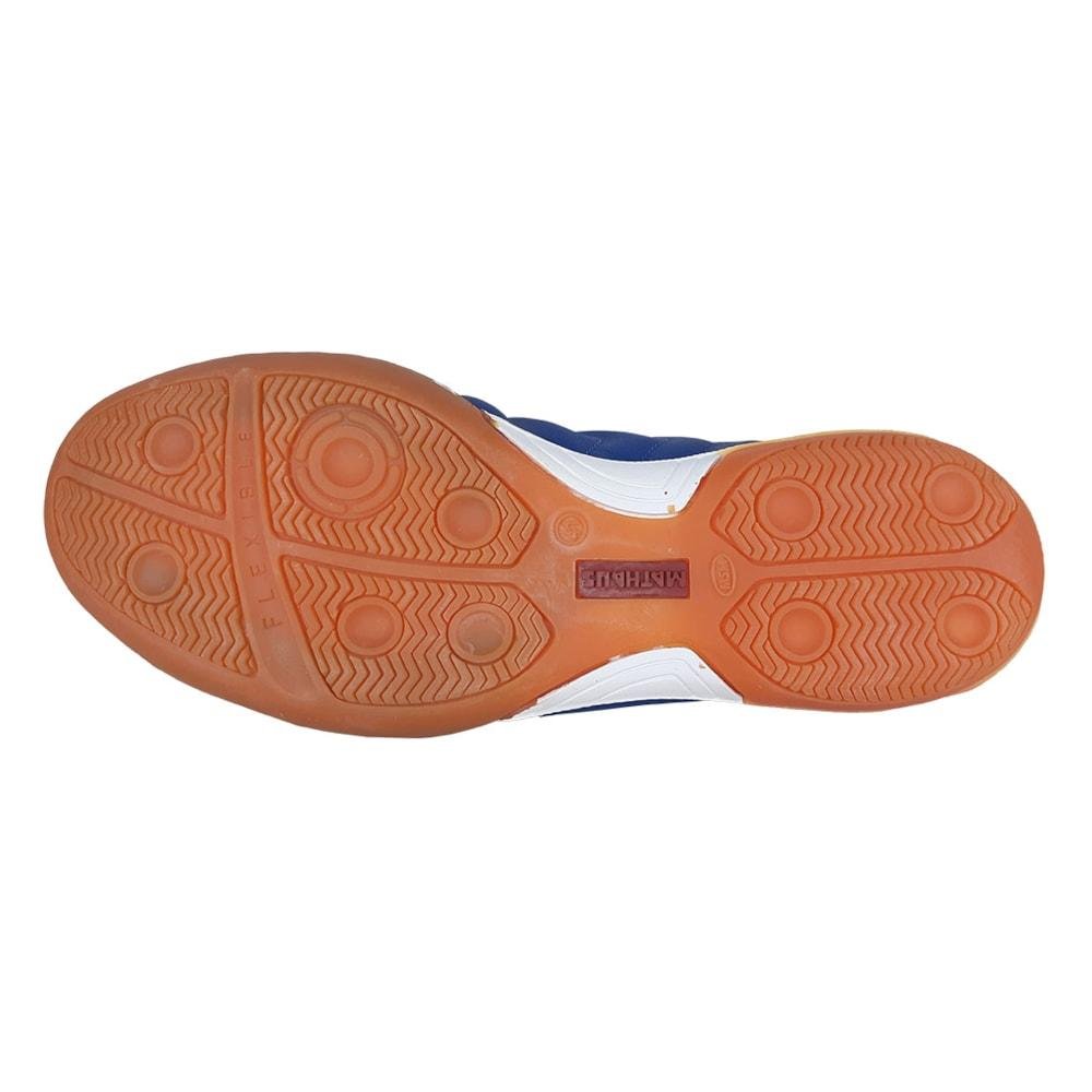 Chuteira Futsal Mathaus Agile Couro Unissex Azul 3