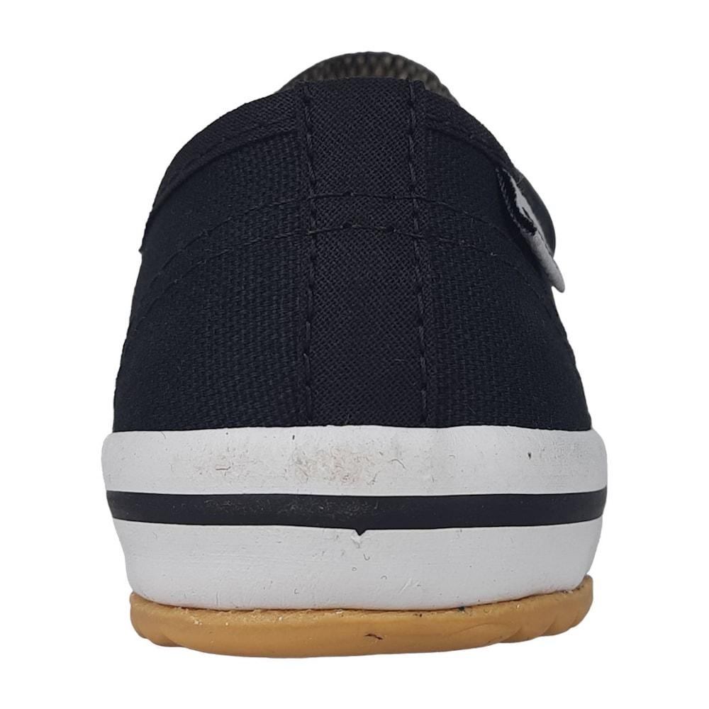 Tênis Rainha Volei VL 2500 Com Tira Aderente Infantil Preto/Laranja 6