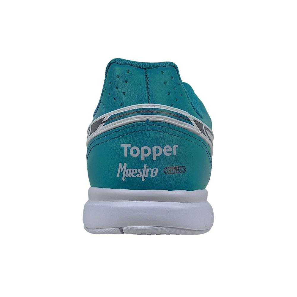 Chuteira Futsal Topper Maestro Club V Adulto Azul 5