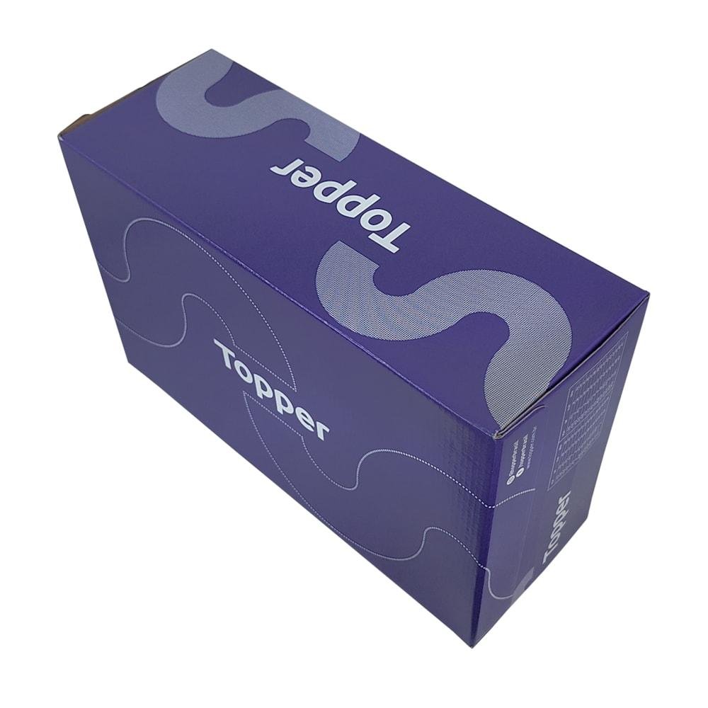 Chuteira Futsal Topper Maestro Club V Adulto Roxo 6