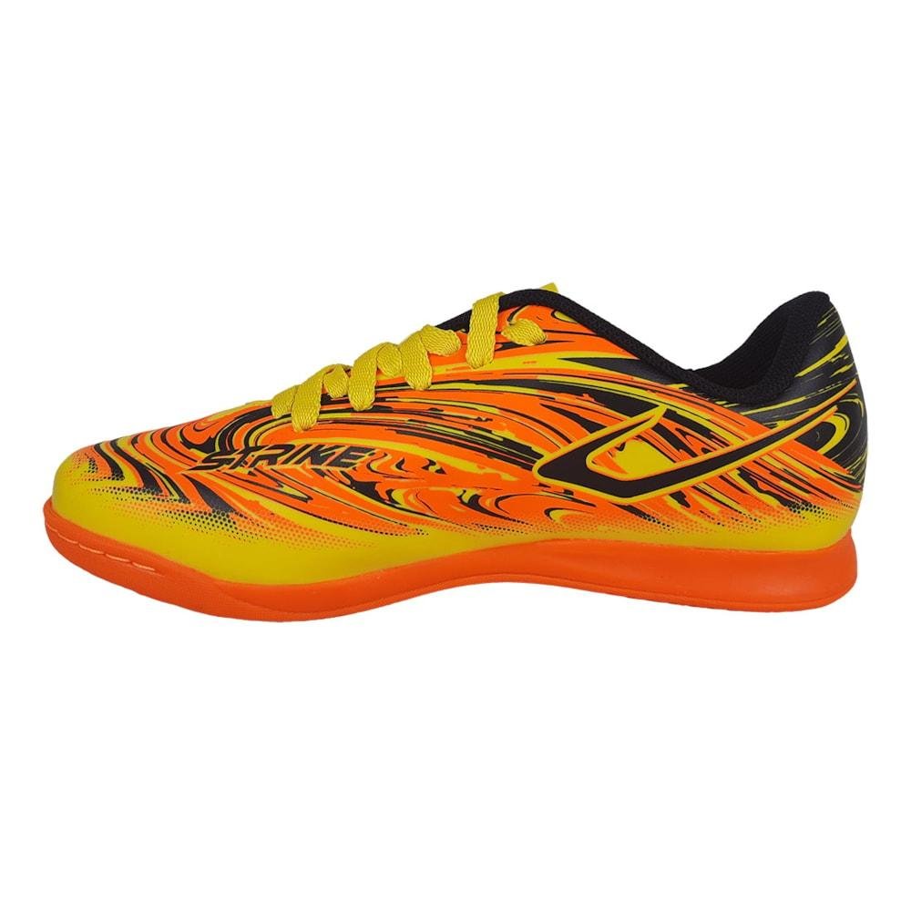 Chuteira Futsal Topper Strike V Infantil Amarelo/Laranja 2