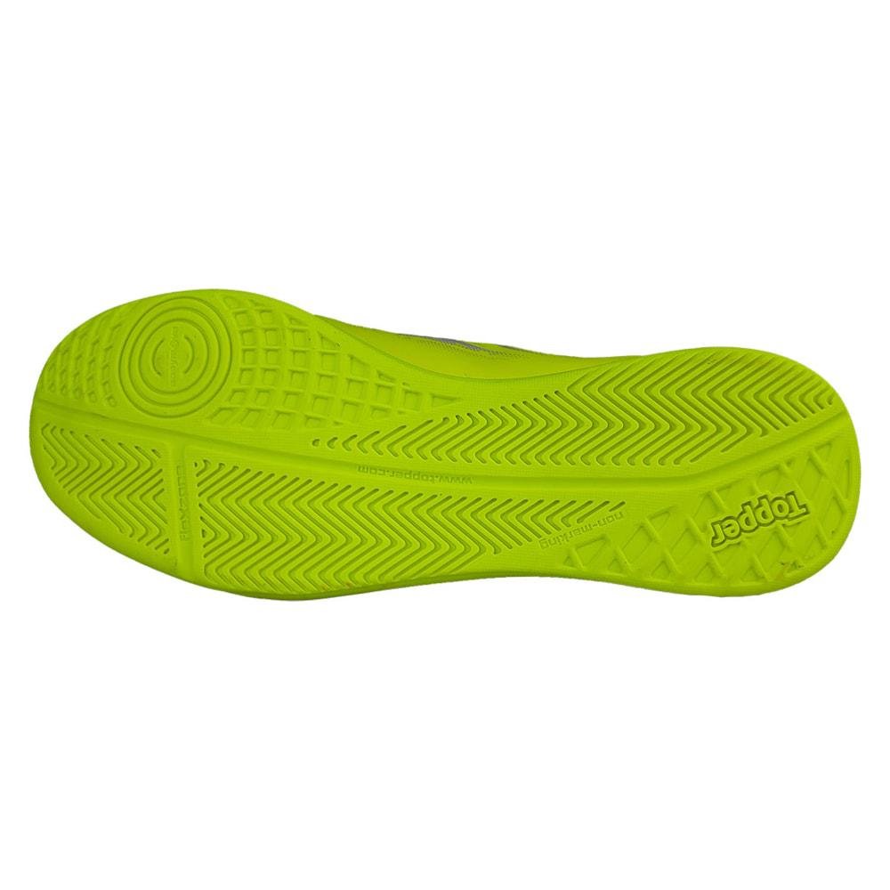 Chuteira Futsal Topper Strike V Infantil Amarelo 3