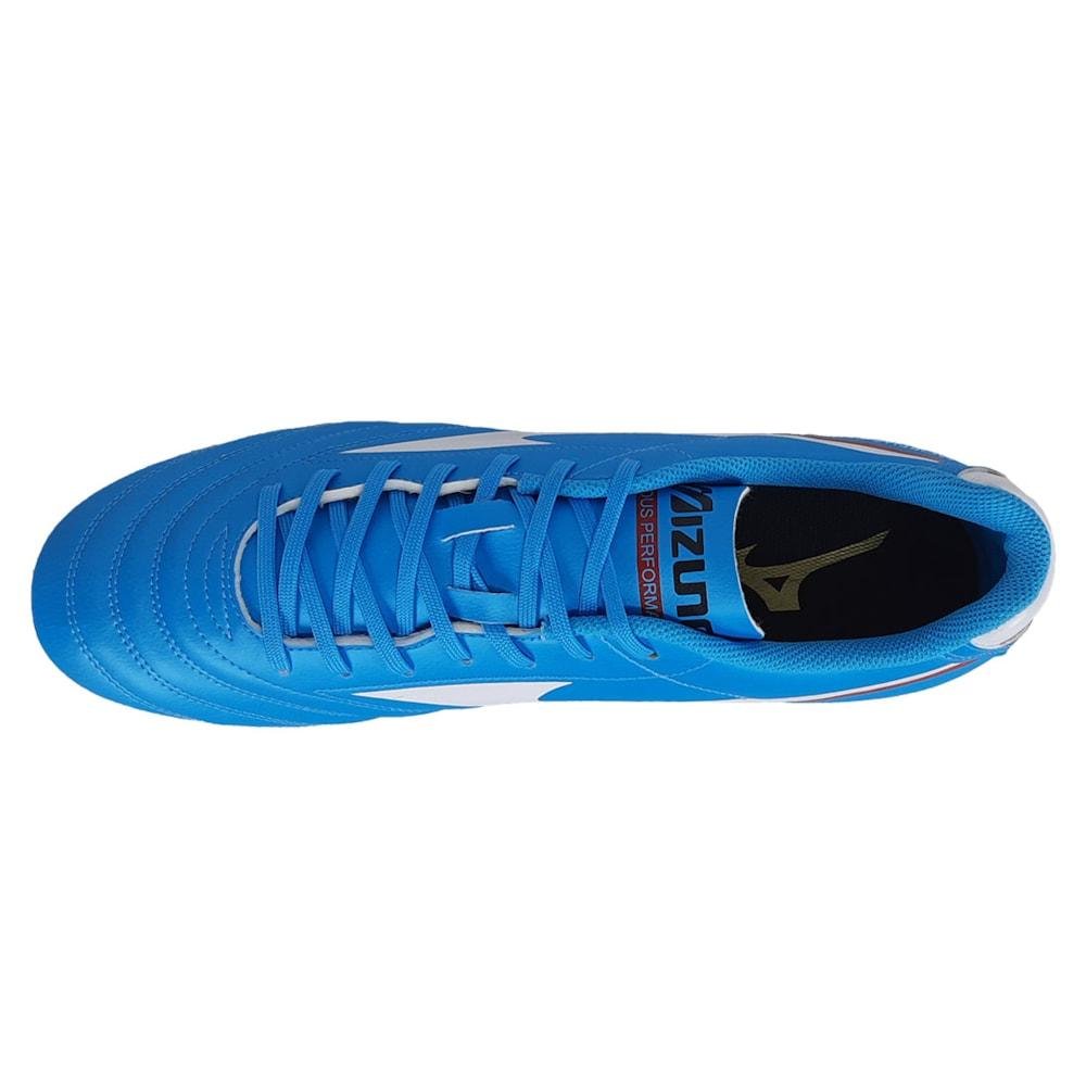 Chuteira de Campo Mizuno Morelia MD Unissex Azul 4