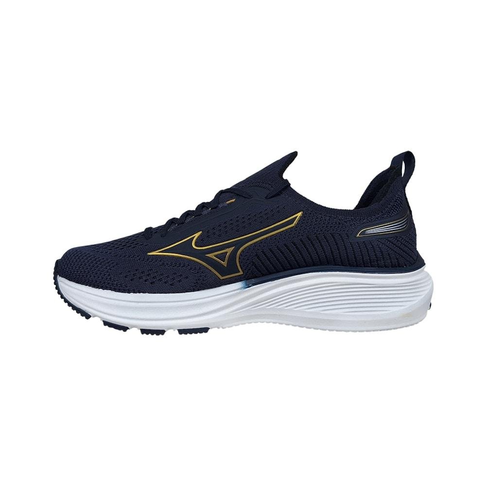 Tenis Mizuno Cool Ride 3 Masculino Azul/Dourado 2