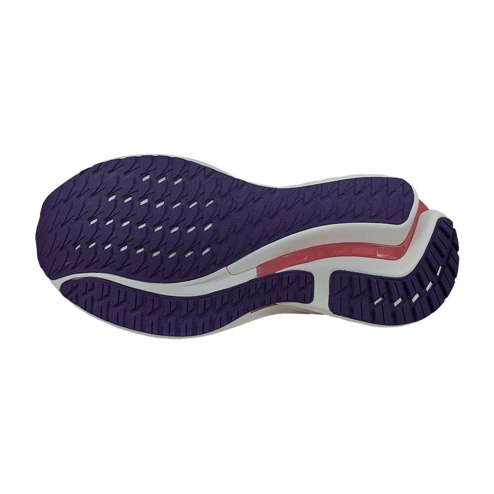 Tenis Mizuno Wave Inspire 21 Feminino Branco/Roxo 3