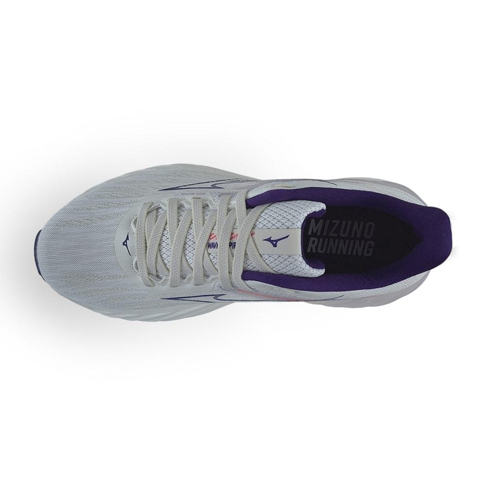 Tenis Mizuno Wave Inspire 21 Feminino Branco/Roxo 4