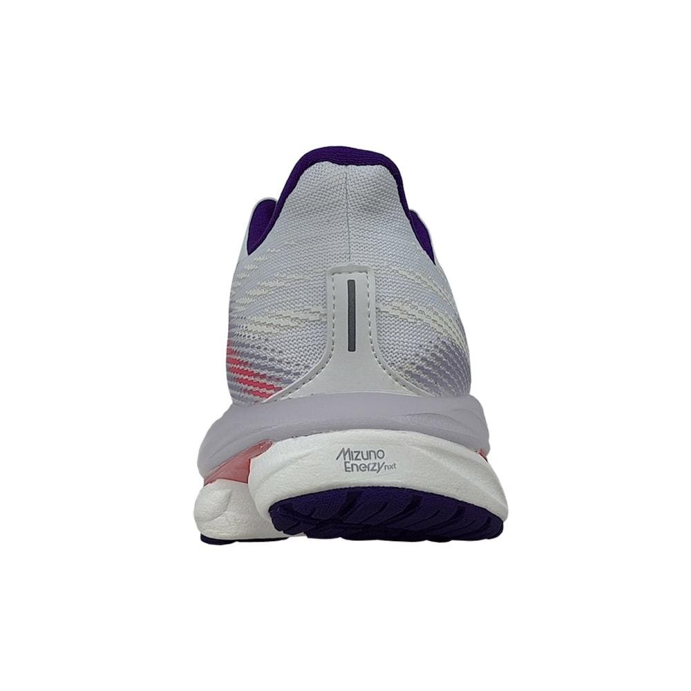 Tenis Mizuno Wave Inspire 21 Feminino Branco/Roxo 5