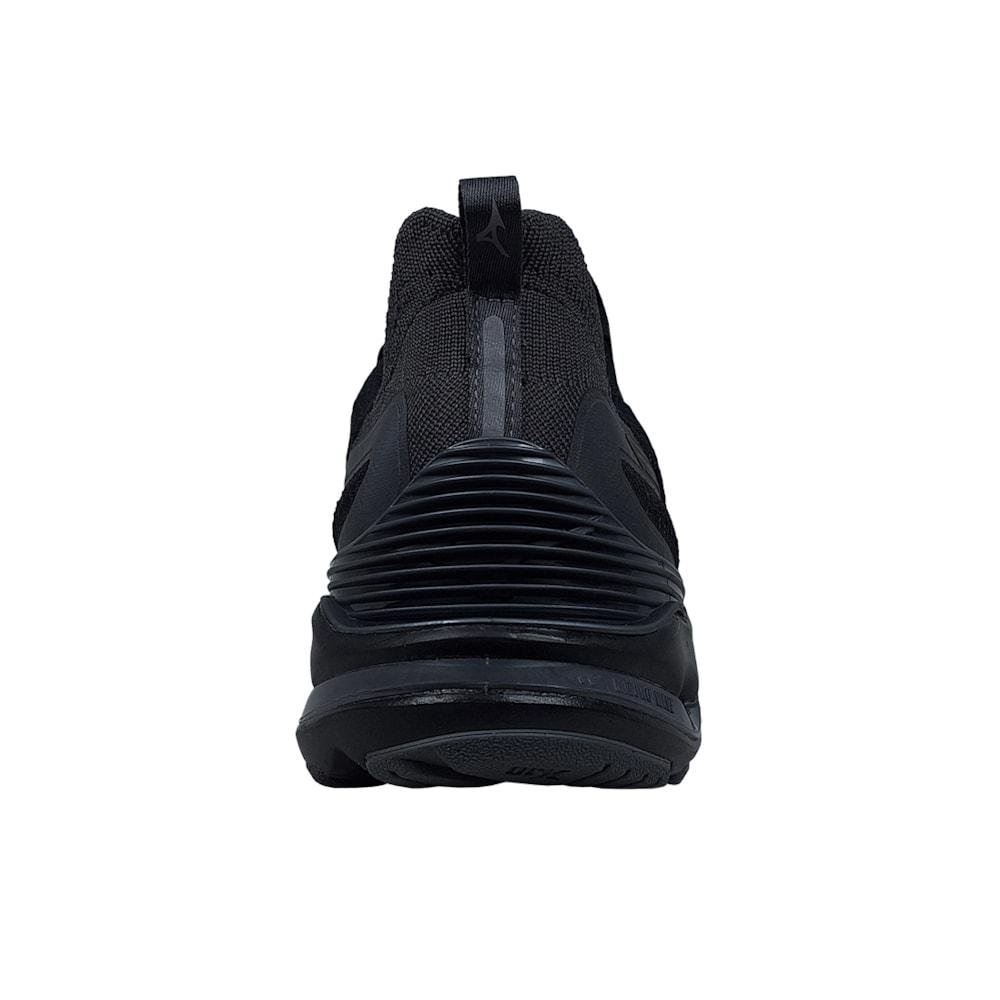 Tenis Mizuno Wave Mirai 7 Masculino Preto/Dourado 11