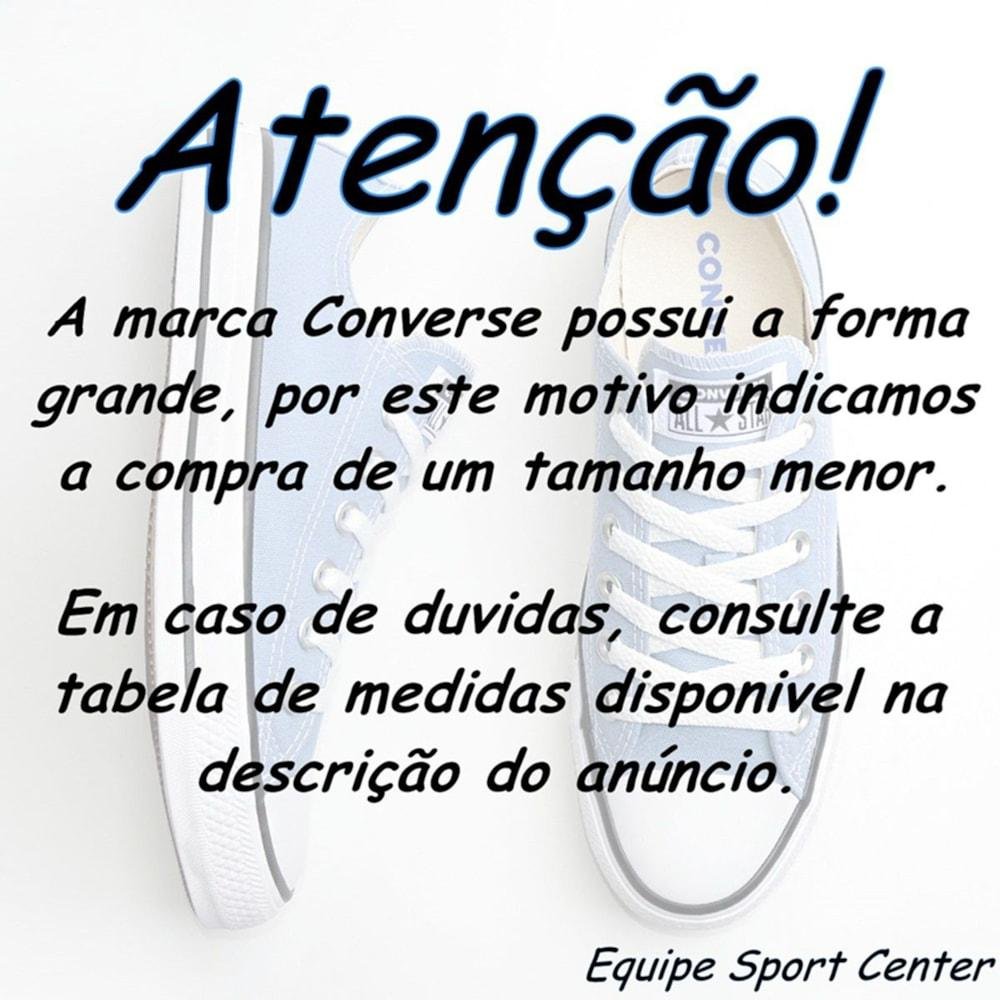 Tenis All Star Converse Chuck Taylor Preto Cano Médio Infantil Preto/Laranja 2