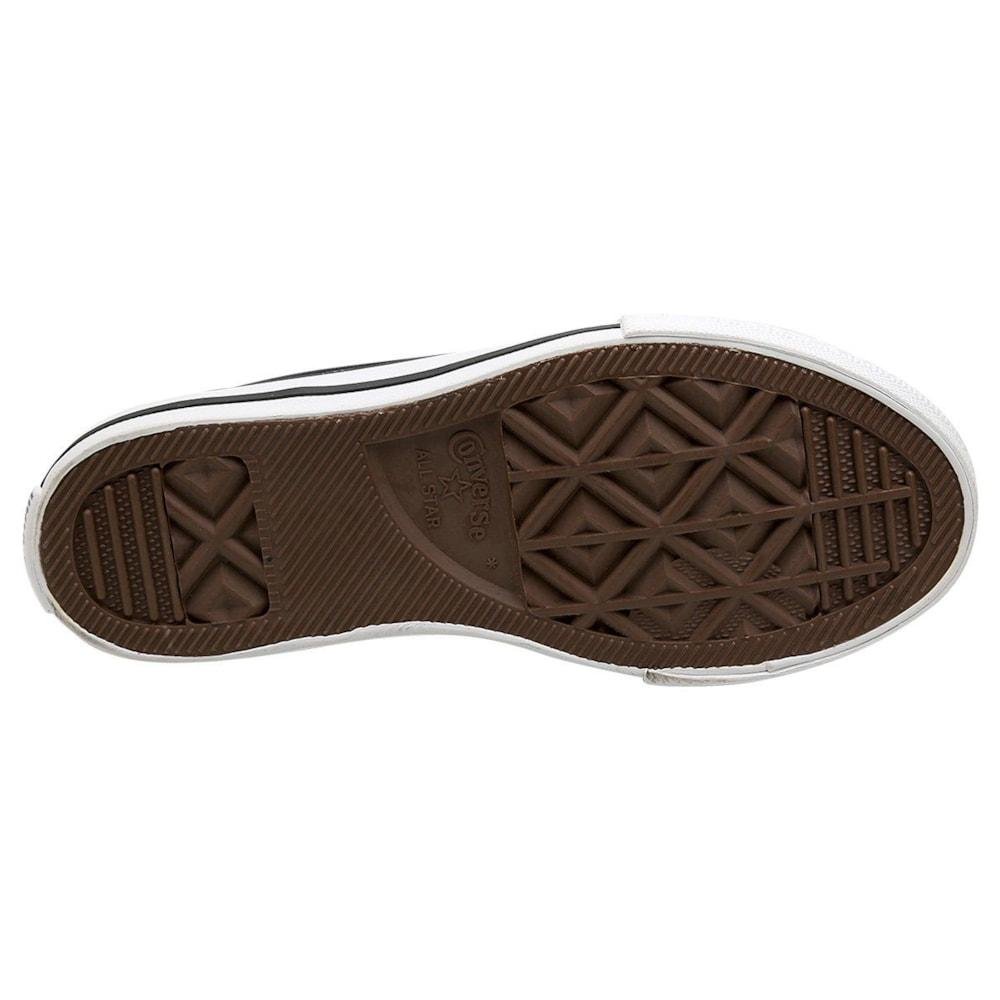 Tenis All Star Converse Chuck Taylor Preto Cano Médio Infantil Preto/Laranja 12