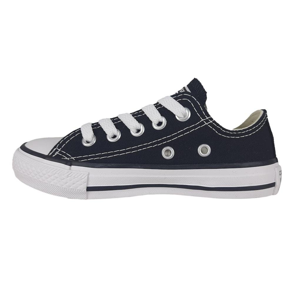 Tênis All Star Converse Chuck Taylor Lona Infantil Preto 2