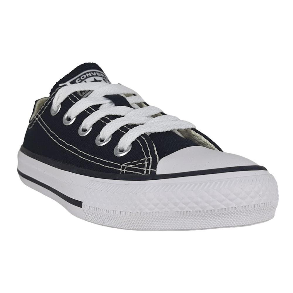Tênis All Star Converse Chuck Taylor Lona Infantil Preto 5