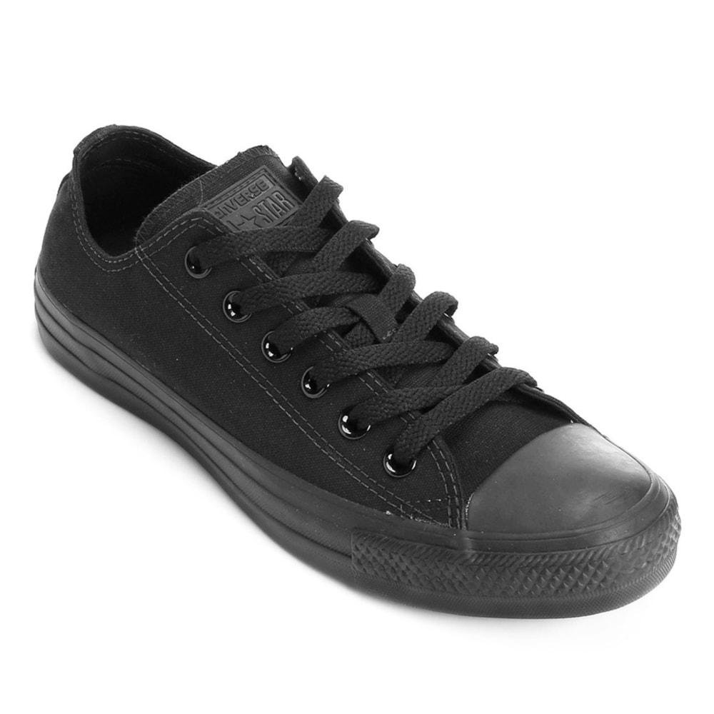 Tenis All Star Converse Chuck Taylor Monochrome Preto Adulto Preto 6