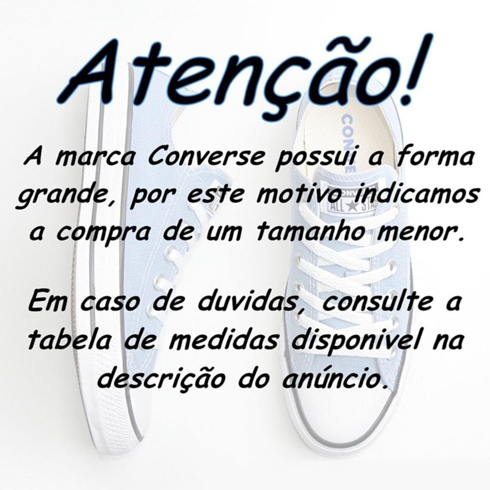 Tenis All Star Converse Chuck Taylor Monochrome Preto Adulto Preto 8