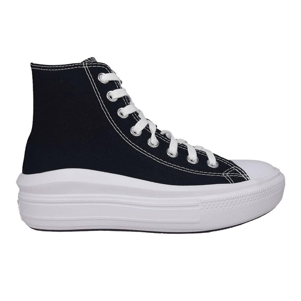 Tênis All Star Converse Move Cano Médio CT154600001 Feminino Preto/Branco 1