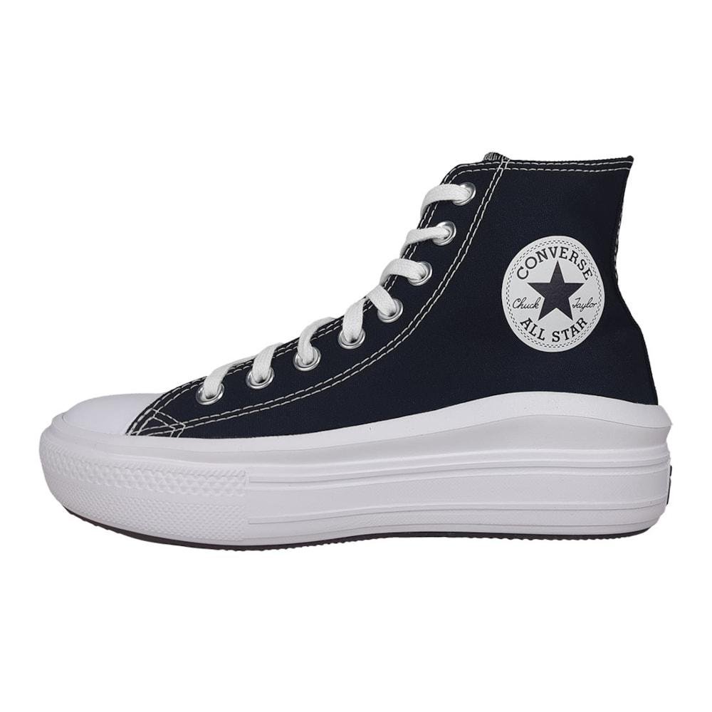Tênis All Star Converse Move Cano Médio CT154600001 Feminino Preto/Branco 2