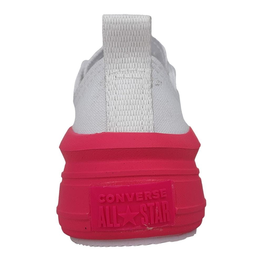 Tênis All Star Converse Move Plataforma Infantil Branco/Roxo 5
