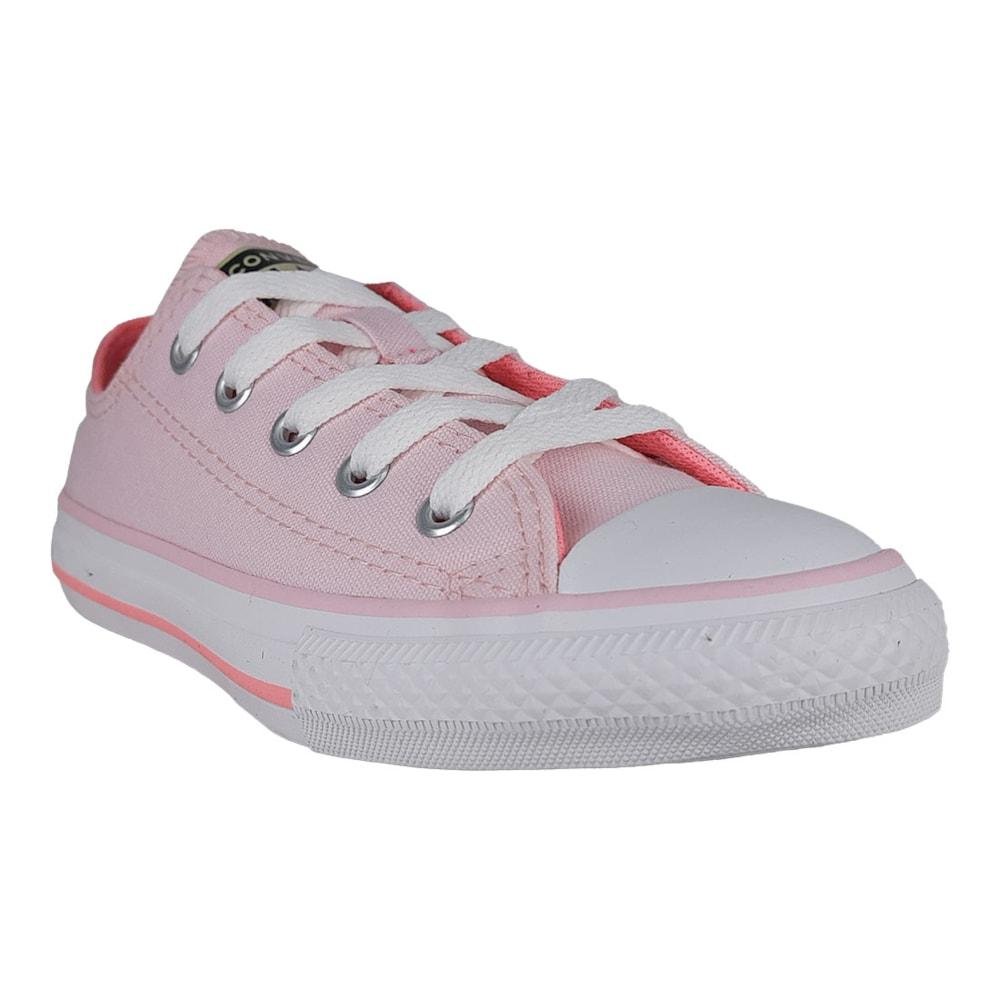 Tênis Converse Chuck Taylor Lona Infantil Rosa 5