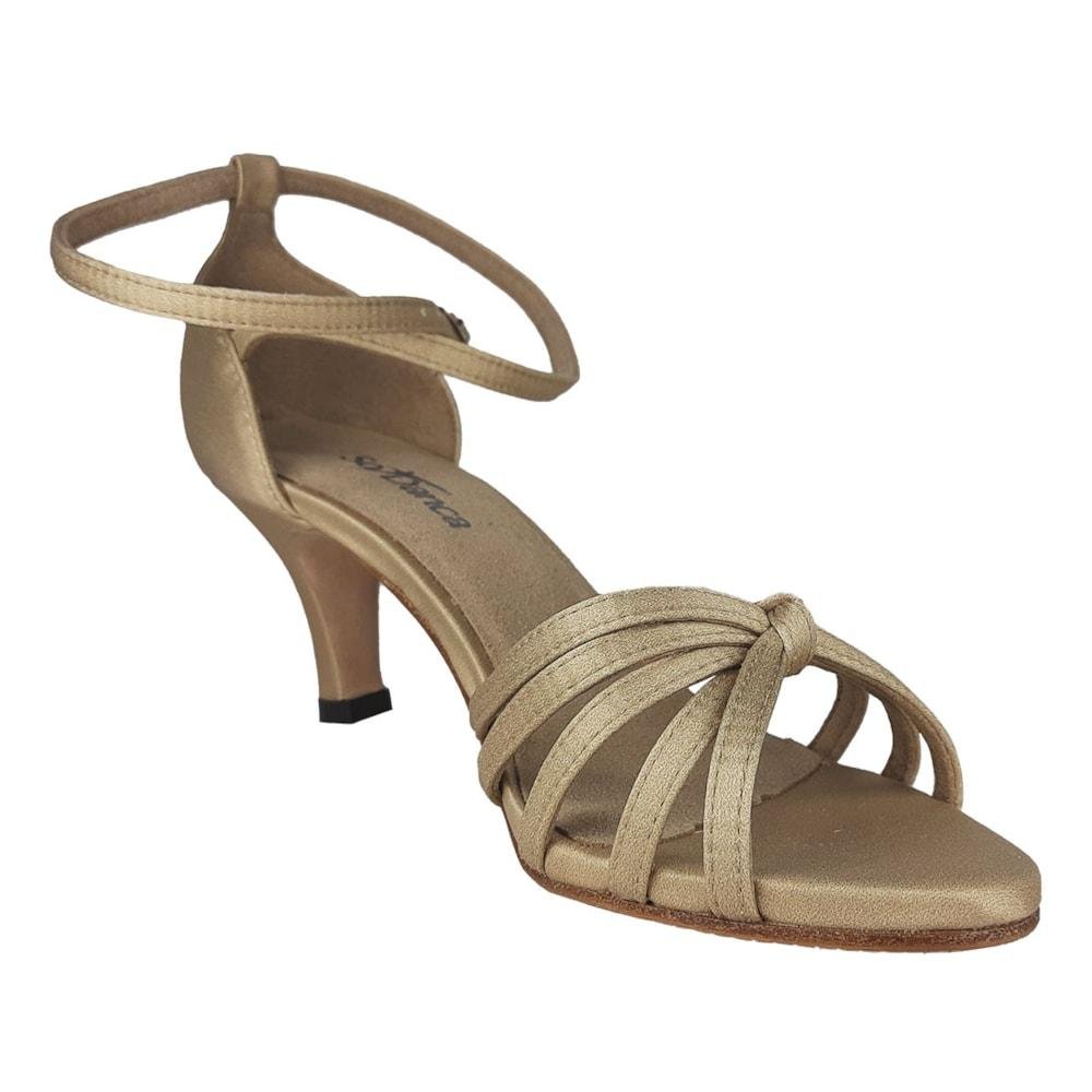 Sandália Dança de Salão Só Dança BL63 Feminina Dourado 4