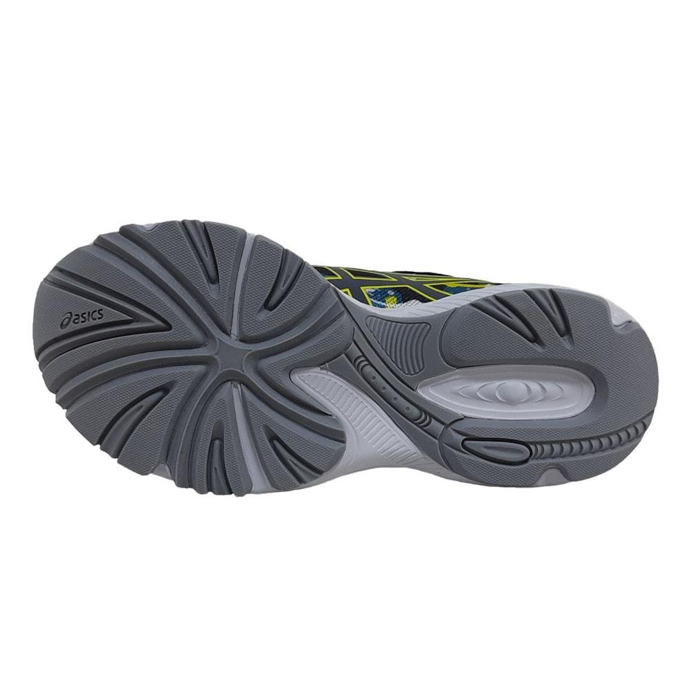 Tenis Asics Fantasy 4 Infantil Cinza/Amarelo 3