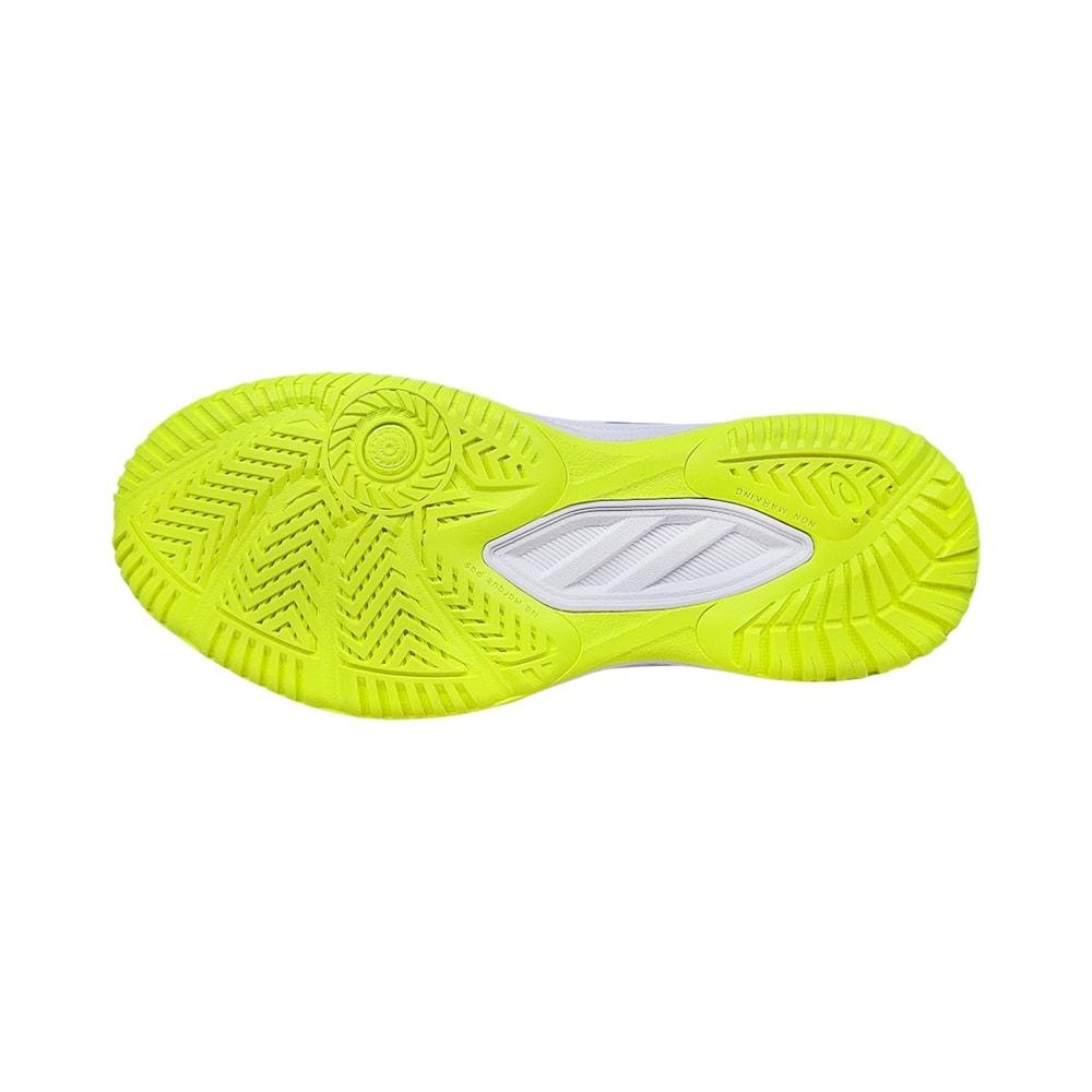 Tenis Asics Upcourt 6 Vôlei e Futsal Feminino Azul 9