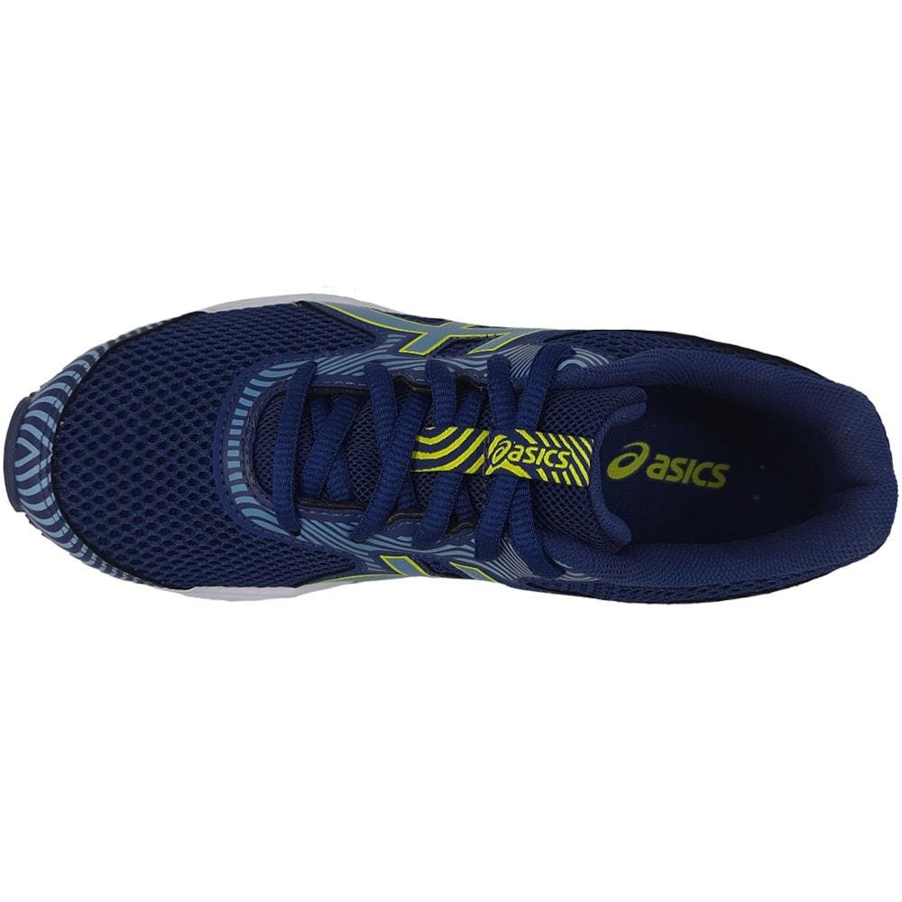 Tênis Asics Buzz 4 Infantil Azul/Verde 4