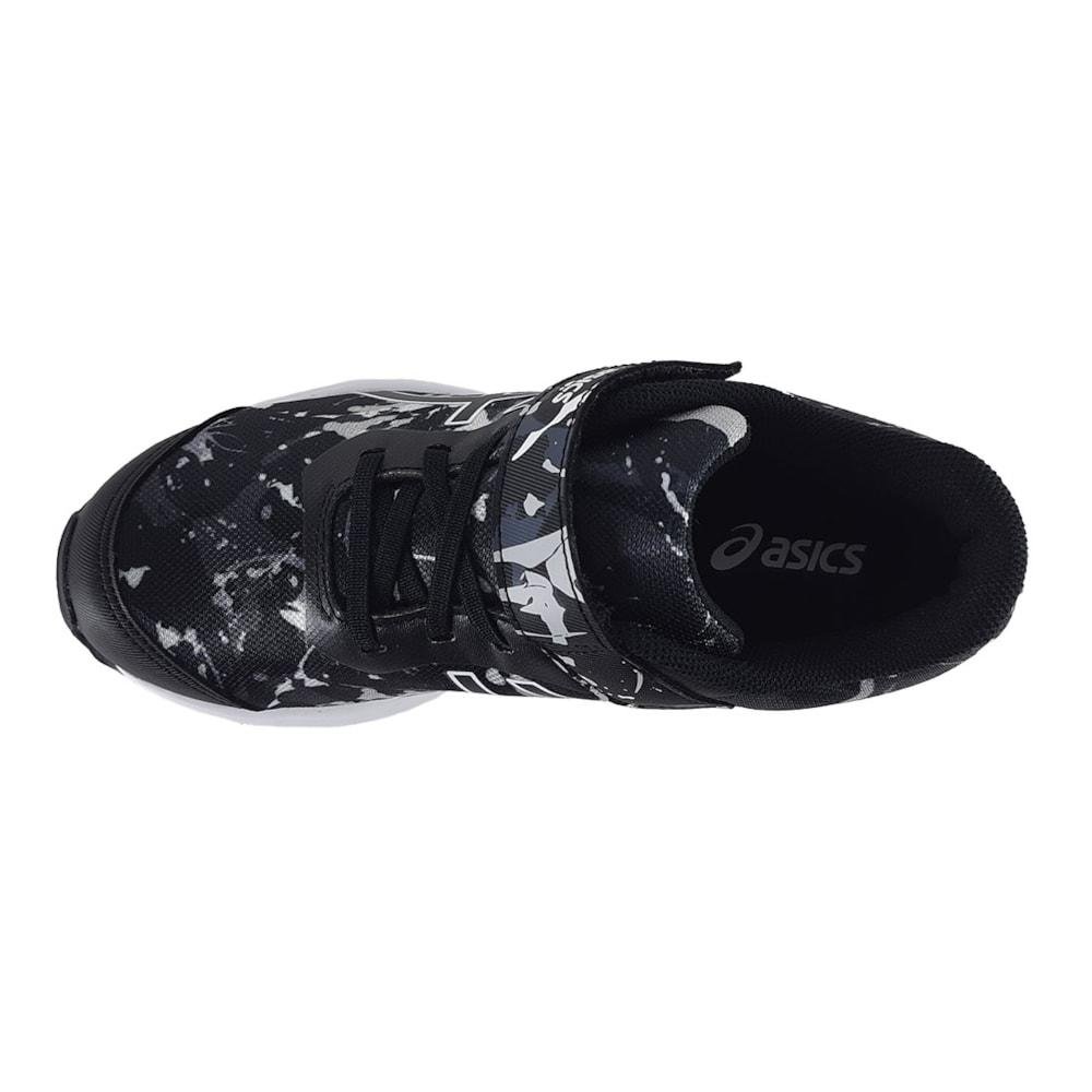 Tênis Asics Fantasy 4 Infantil Preto 4