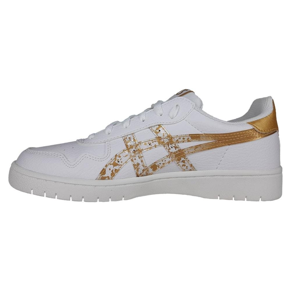 Tênis Asics Japan S Branco e Dourado Feminino Branco/Dourado 2