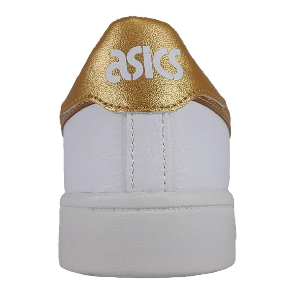 Tênis Asics Japan S Branco e Dourado Feminino Branco/Dourado 5